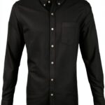 Chemise Donkergroen Colorful Standard Homme Coupe Classique Vert-0