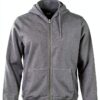 Colorful Standard Sweat à Capuche Zip Homme Gris L/XL – Bio pré-lavé-2
