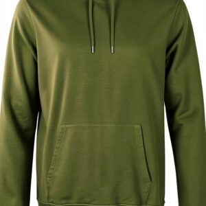 Colorful Standard Sweat à capuche en coton bio Seaweed Green M-0