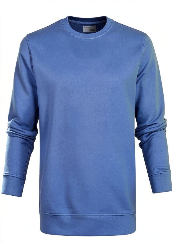 Sweatshirt Colorful Standard Homme Manche Longue Sky Blue Classic-0