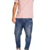 Colorful T-shirt homme organique XL rose délavé manches courtes-3
