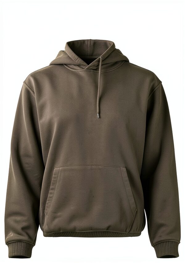 Sweat à capuche Colorful Standard coton bio - Olive poussiéreux M/L/S-2