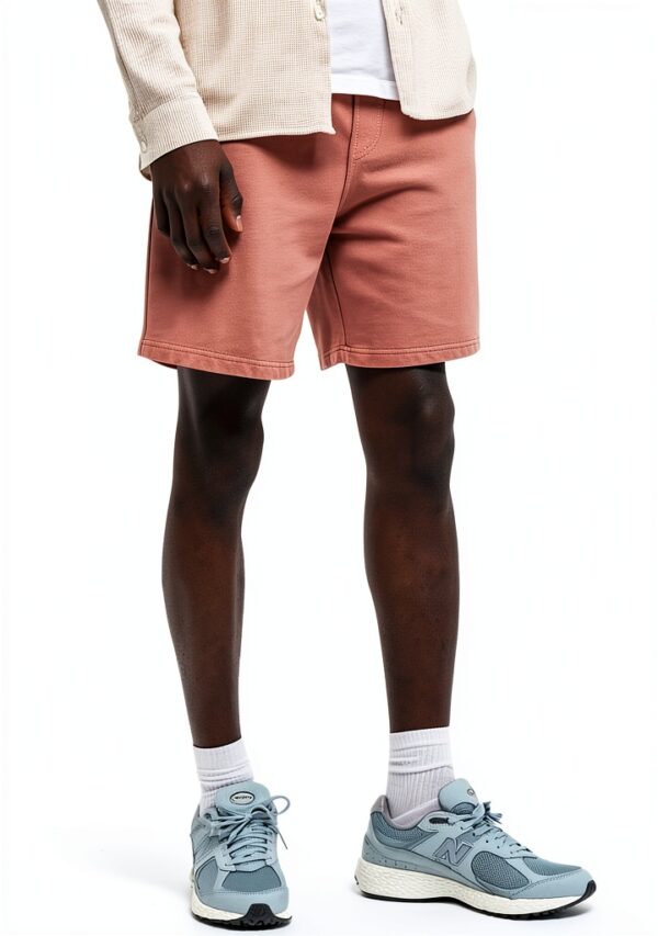 Short Classic Colorful Standard en Coton Rosewood Mist – Taille L-2