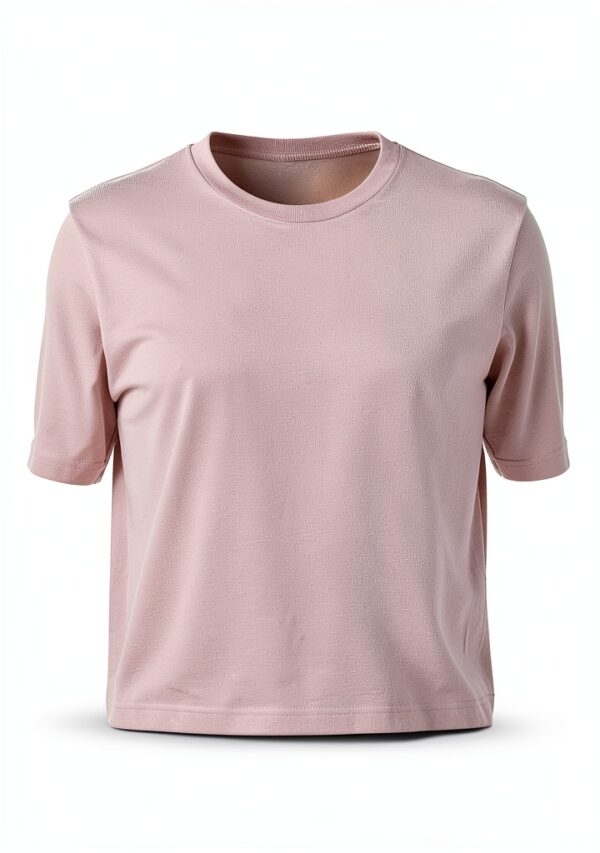Colorful T-shirt homme organique XL rose délavé manches courtes-4