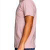 Colorful T-shirt homme organique XL rose délavé manches courtes-1