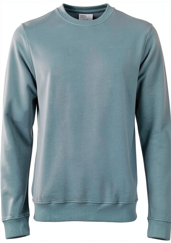 Sweatshirt Colorful Standard coton bio gris calcaire, tailles S‑L-0