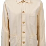 Overshirt Colorful Standard écru XL Homme - Coton bio coupe droite-0
