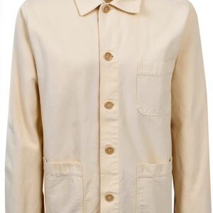 Overshirt Colorful Standard écru XL Homme - Coton bio coupe droite-0
