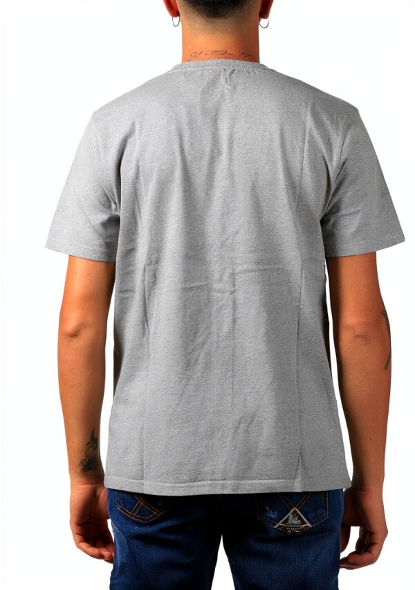 Colorful Standard T-shirt en coton bio gris heather – coupe courte-1