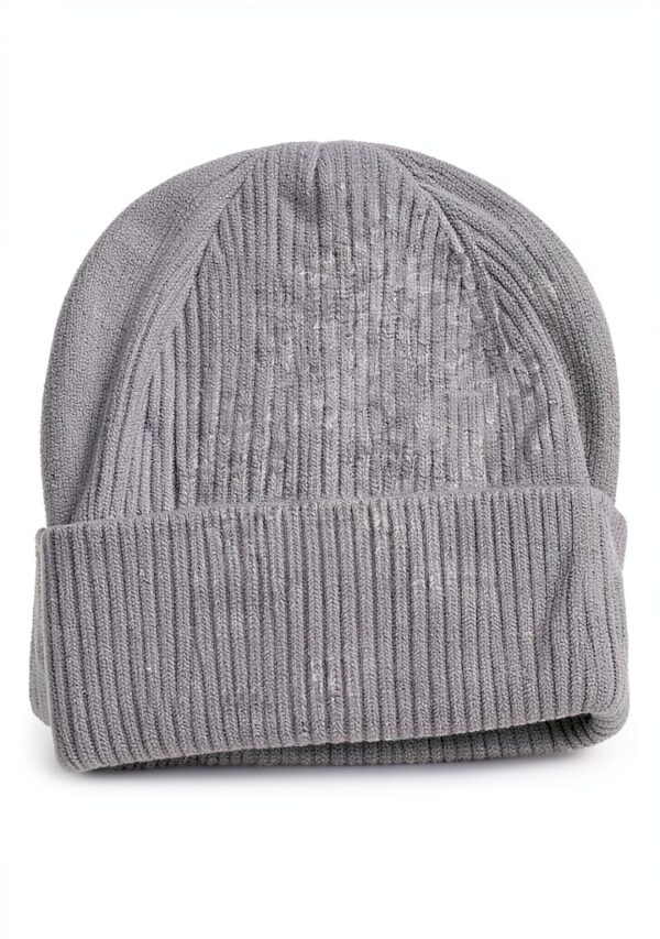 Colorful Standard Merino Wool Chunky Beanie Hat - Grey Heather-1