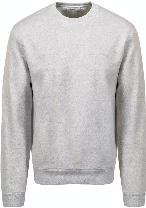 Sweatshirt Colorful Standard Homme Snow Melange Coton Bio-0