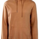 Sweat à capuche Colorful Standard marron XL coupe droite homme-0