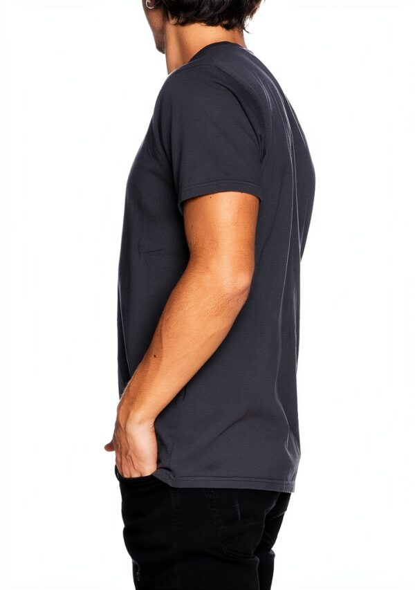 T-shirt en coton bio Colorful Standard Lava Grey Coupe standard-1