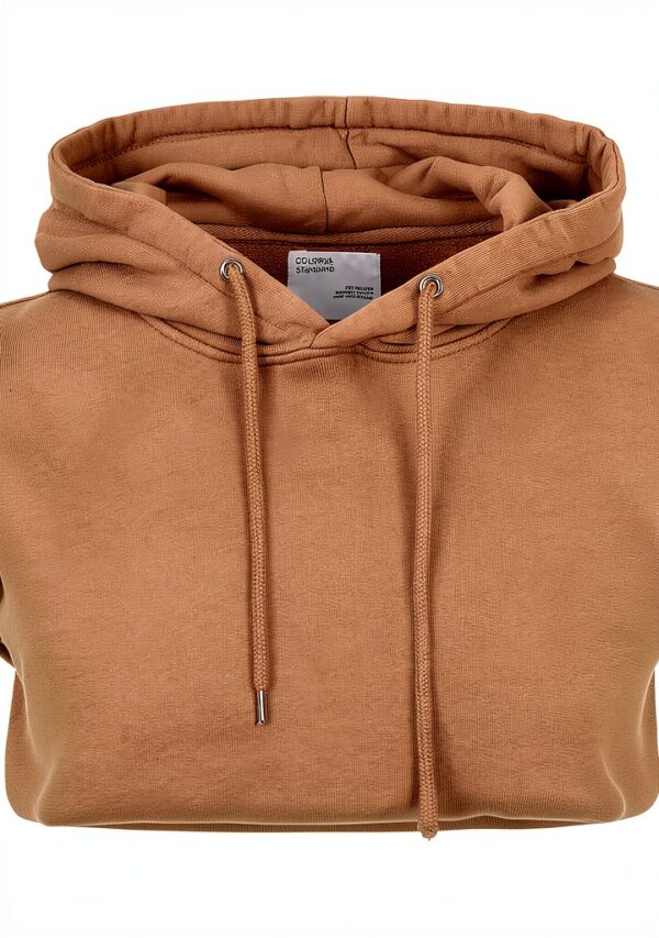 Sweat à capuche Colorful Standard marron XL coupe droite homme-1