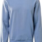 Sweat à col rond Colorful Standard en coton bio bleu ciel taille M-0