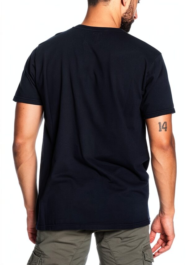 T-shirt en coton bio Colorful Standard – Marine S Taille S-2