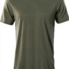 Colorful Standard CS1001 Seaweed Green T-shirt pour homme-0