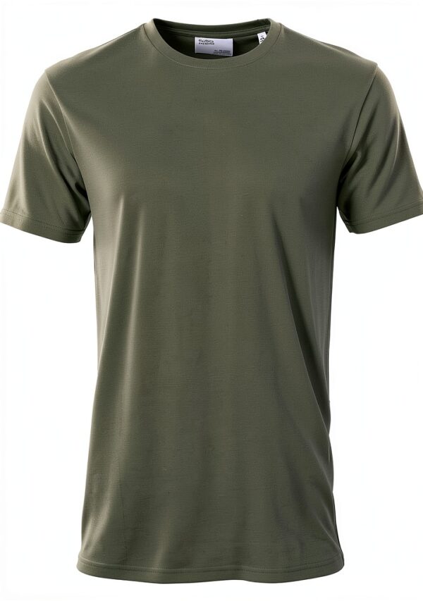 Colorful Standard CS1001 Seaweed Green T-shirt pour homme-0