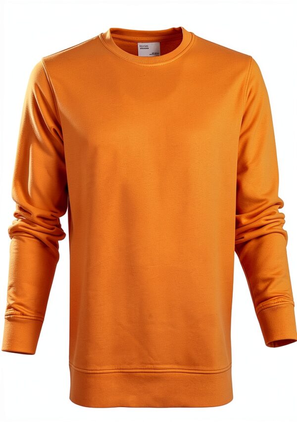 Sweatshirt en coton bio Colorful Standard - Burned Orange, taille M-0