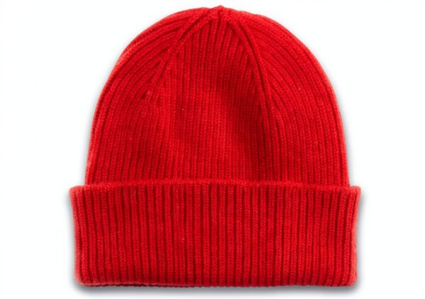 Colorful Standard Merino Wool Beanie Hat - Scarlet Red-0