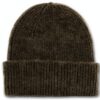 Chapeau bonnet en laine Merino vert émeraude Colorful Standard-0