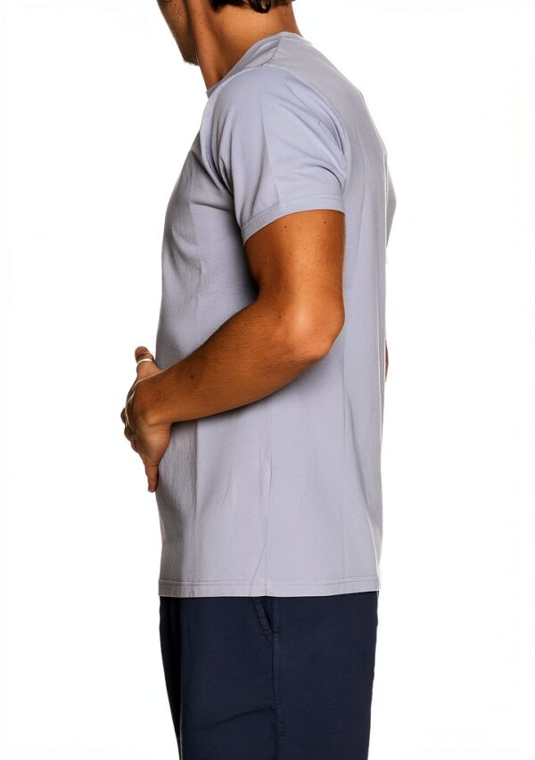 COLORFUL STANDARD T T-shirt pour homme, bleu ciel, poudre - Bleu - XL-1