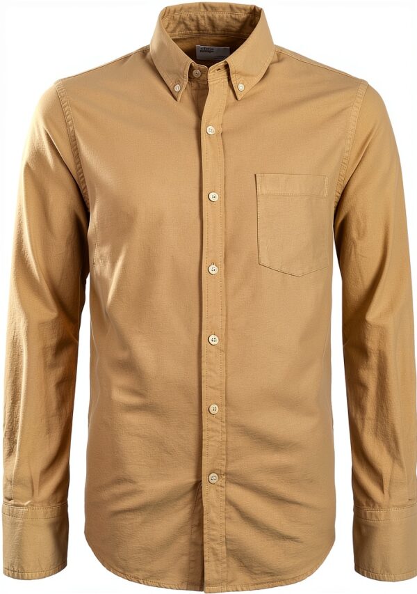 Colorful Standard Chemise Vert Kaki - Taille L - - Hommes - Vêtements - CS4002 Desert Khaki-0