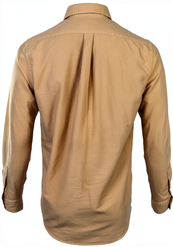 Colorful Standard Chemise Vert Kaki - Taille L - - Hommes - Vêtements - CS4002 Desert Khaki-4