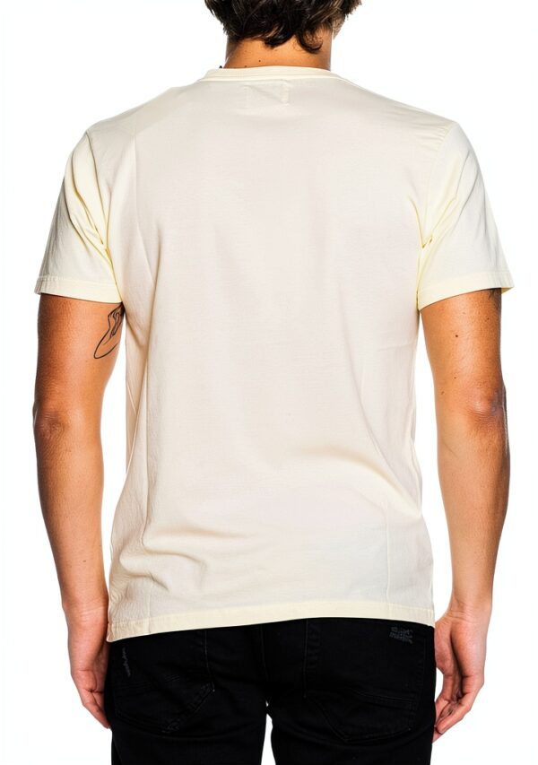 T-shirt Homme Colorful Standard Jaune Clair, 100% Coton, Taille M-2