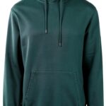 Colorful Standard Sweat à capuche bio bleu pétrole - Taille S - Homme - Vêtements - Coupe droite, vert-0