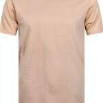 Camiseta Colorful Standard Beige XL, T-shirt Homme Coton Regular Fit-0