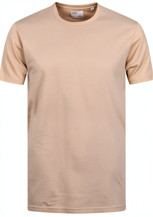 Camiseta Colorful Standard Beige XL, T-shirt Homme Coton Regular Fit-0