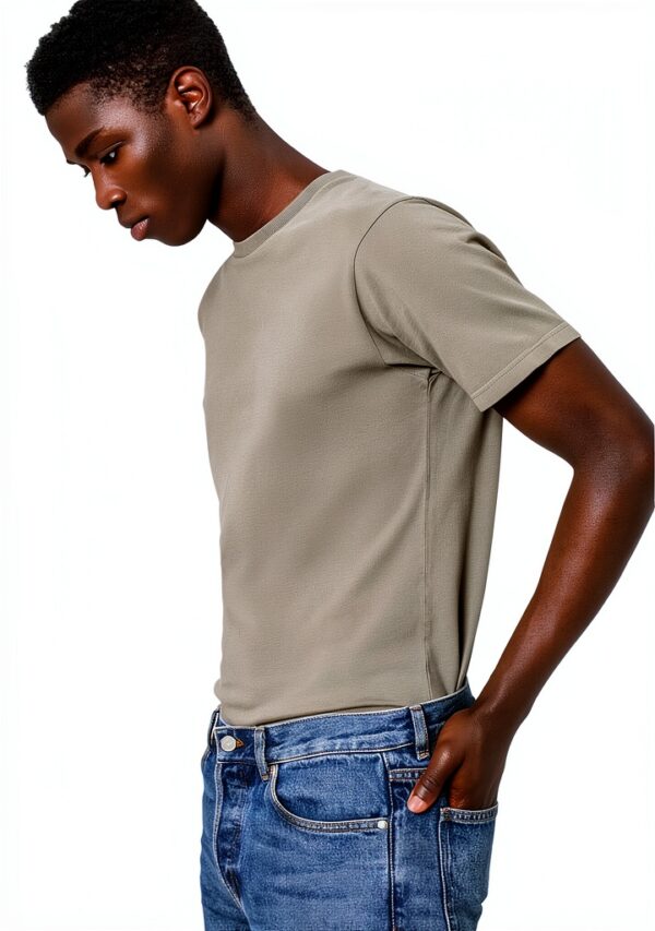 Camiseta Colorful Standard Beige XL, T-shirt Homme Coton Regular Fit-1